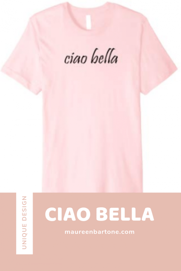 ciao bella t-shirt in pink